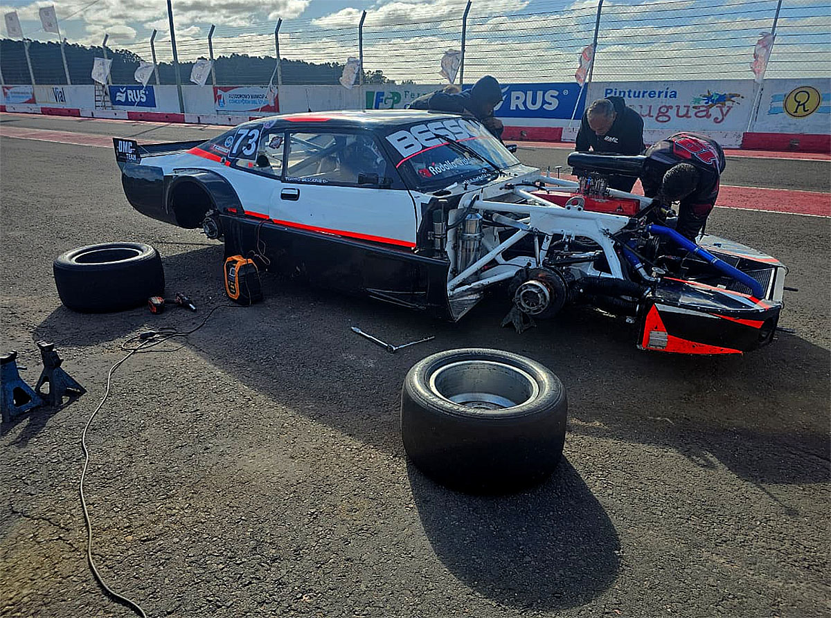 El DMC TEAM TRABAJO EN PISTA JUNTO A JUAN PABLO BESSONE.